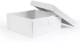 PME torto dėžutė 406 x 406 x 152 mm, balta