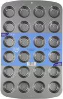 PME Nelipni kepimo forma 24 mini bandelėms 36 x 26,5 cm balta