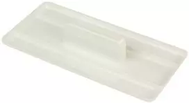 PME Išlyginimo mentele glajui ir masei 16 x 8 cm balta