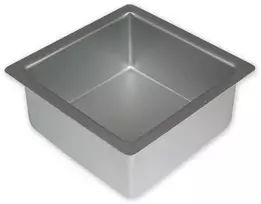 PME Kvadratinė torto forma 152 x 152 mm pilka