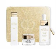 Rinkinys „Christian Dior“: „Prestige Light-In-Baltas“ švytintis veido serumas, 30 ml + „Prestige Light-In-Baltas“ švytintis veido kremas, 30 ml + „Prestige L’Oleo-Essence Lumiere“ skaistinamasis šveičiamasis losjonas, 15 ml