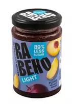 Rabeko Light Jam 230 g Slyvų džemas less sugar