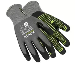 Stalco Perfect Pirštinės NITRILE FLEX DOTS CUT 10d.