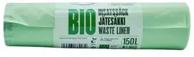 Kompostuojami atliekų maišai BioBag 125/150L Superline (10 vnt. rulone) 35 mkr. 68x91cm žalias