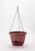 URBALIVE MARETA apvalus savaiminio laistymo vazonas, 30 cm, rožinis