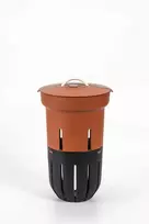URBALIVE požeminė kompostinė 26,5 cm, cinamono spalvos