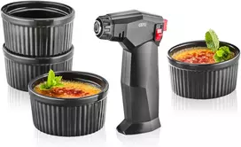 GEFU ZUCA Rinkinys do creme brulée 5 el.
