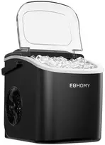 Sulčiaspaudė Euhomy IM001 ledo kubelių gaminimo aparatas, 1,2 l, 12 kg (juodas)