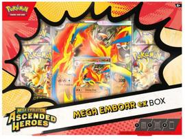 Pokémon TCG: Mega Evolution: Ascended Heroes - Mega Emboar ex Box