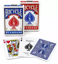 BICYCLE RIDER STANDARD žaidimo kortos – 2 kaladės