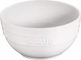 STAUB SERVING Miska okrągła 18 cm, balta