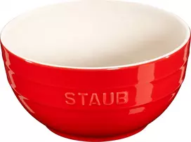 STAUB SERVING Miska okrągła 18 cm, raudona