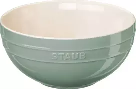 STAUB SERVING Miska okrągła 24 cm, eukaliptusowy