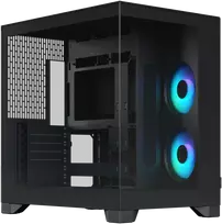 „Fractal Design“ korpusas | „Pop 2 Vision“ | Juodas RGB | Vidutinio dydžio bokštas