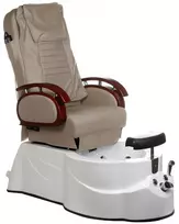 Beauty System Elektrinė pedikiūro kėdė su masažo sistema ir hidromasažo vonia BR-3820D, latte