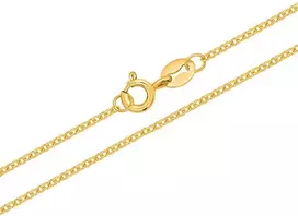 Brilio Silver Anker auksinis-plated sidabrinis chain CN003Y