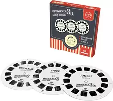 Svoora retro 3D akinių diskų papildymas A, 3 vnt.
