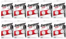 Elementai Energizer CR2430, 20vnt, 3V