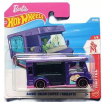 Hot Wheels mažas automobilis – Barbie Dream Camper priekaba