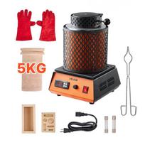 Elektrinė lydymo krosnis su 5 kg tigliu