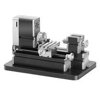 Mini metalo tekinimo staklės 70 x 130 mm, 36W