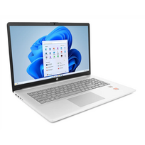 HP 17 | 17-cp2216nw | Silver | 17.3 " | IPS | 1920 x 1080 pixels | AMD Ryzen 5 | 7520U | 16GB | LPDDR5 | Solid-state drive capa