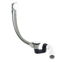 Sifonas voniai su baltais metaliniais dangteliais Omnires TK104-PLUS-3.35+64-SBP