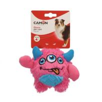 Camon Monster Fuchsia žaislas su garsu šunims, 12 cm
