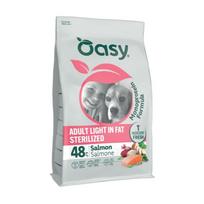 Oasy Monoprotein Adult Light sausas pašaras su lašiša viršsvorį turintiems šunims, 10 kg