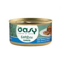 Oasy Caprice Terrine konservai su tunu ir pomidorais katėms, 85 g