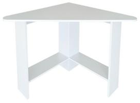 Kampinis rašomasis stalas ModernHome Modern WYJ-235, 72 cm x 72 cm, 74 cm, balta sp.
