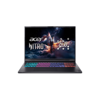 Acer | Nitro 18 AI AN18-61-R40J | Obsidian Black | 18 " | IPS | WQXGA | 2560 x 1600 pixels | AMD Ryzen AI 7 | 350 | 16GB | DDR5 | Solid-state drive capacity 1000GB | NVIDIA GeForce RTX 5070 | GDDR7 | 8GB | Windows 11 Home | 802.11ax | Bluetooth