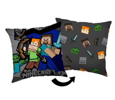 Dekoratyvinė pagalvėlė Minecraft Survival Mode, įvairių spalvų, 40 cm x 40 cm
