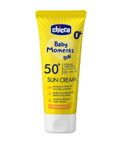 CHICCO apsauginis kremas nuo saulės, 75ml SPF 50+