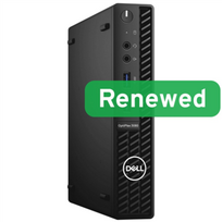 DELL Renewed Grade A | OptiPlex 3080 Micro | Intel Core i5 | i5‑10500T | 8GB | SSD | 256GB | Intel UHD Graphics 630 | Windows 11 Pro