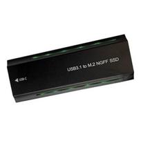 Ultra M.2 Pcie Ngff/nvme SSD Dėklas Usb3.2, 20gbps, Rgb
