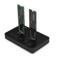 Stotis / Replikatorius 2x M.2 NVME+SATA SSD iki 10Gbps