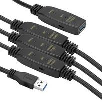 USB Prailginimo Laidas - 30m USB 3.0 AF-AM 5Gbps Aktyvus Signalo Stiprintuvas