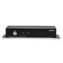 KVM Jungiklis - LINDY 2 Prievadų Dvigubas DisplayPort 1.2 KVM Jungiklis 3840x2160@60Hz