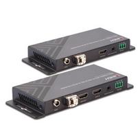 HDMI Ilgintuvas - LINDY 300m/1000m Šviesolaidinis HDMI 4K60, IR, RS232, Garsui