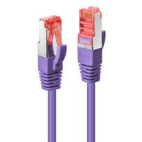 Tinklo Kabelis - LINDY Cat.6 S/FTP Tinklo Kabelis, RJ45, M/M, 250MHz, 27AWG, 0.3 m, Purpurinis
