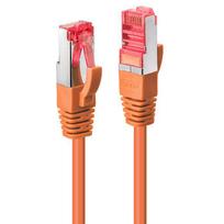 Tinklo Kabelis - LINDY Cat.6 S/FTP Tinklo Kabelis, RJ45, M/M, 250MHz, 27AWG, 1 m, Oranžinis