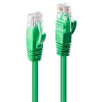 Tinklo Kabelis - LINDY Cat.6 U/UTP Tinklo Kabelis, RJ45, M/M, 250MHz, 30 m, Žalias