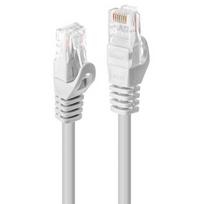 Tinklo Kabelis - LINDY Cat.6 U/UTP Tinklo Kabelis, RJ45, M/M, 250MHz, CCA, 10 m, Baltas