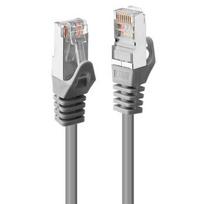 Tinklo Kabelis - LINDY Cat.5e F/UTP Tinklo Kabelis, RJ45, M/M, 100MHz, CCA, 0.5 m, Pilkas