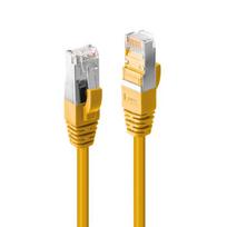Tinklo Kabelis - LINDY Cat.6 S/FTP LSZH Tinklo Kabelis, RJ45, M/M, 250MHz, 26AWG, 5 m, Geltonas