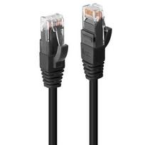 Tinklo Kabelis - LINDY Cat.6 U/UTP LSZH Tinklo Kabelis, RJ45, M/M, 250MHz, 26AWG, 1 m, Juodas