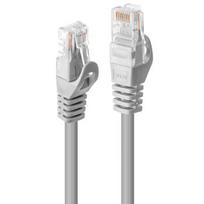 Tinklo Kabelis - LINDY Cat.5e U/UTP Tinklo Kabelis, RJ45, M/M, 100MHz, CCA, 5 m, Pilkas