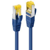 Tinklo Kabelis - LINDY RJ45 S/FTP LSZH Tinklo Kabelis, Cat.6A Jungtis, Cat.7 Raw, M/M, 0.5 m, Mėlynas