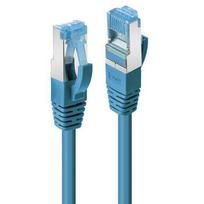 Tinklo Kabelis - LINDY Cat.6A S/FTP LSZH Tinklo Kabelis, RJ45, M/M, 500MHz, 0.5 m, Mėlynas